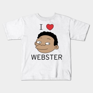 Flander's T-Shirt I Love Webster Kids T-Shirt